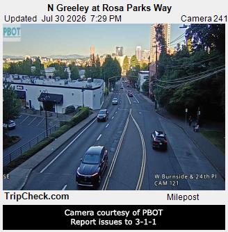 N Greeley at Rosa Parks Way